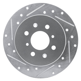 DFC® - Premium Drilled and Slotted Rear Driver Side Brake Rotor