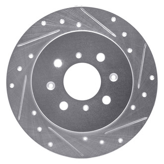 DFC® - Premium Drilled and Slotted Rear Passenger Side Brake Rotor