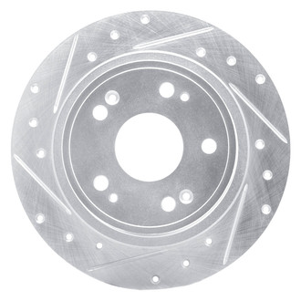 DFC® - Premium Drilled and Slotted Rear Driver Side Brake Rotor