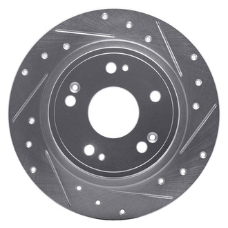 DFC® - Premium Drilled and Slotted Rear Passenger Side Brake Rotor
