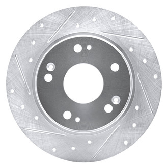 DFC® - Premium Drilled and Slotted Rear Driver Side Brake Rotor