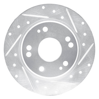 DFC® - Premium Drilled and Slotted Rear Passenger Side Brake Rotor