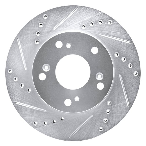 DFC® - Premium Drilled and Slotted Front Brake Rotor