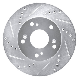 DFC® - Premium Drilled and Slotted Front Driver Side Brake Rotor