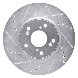 DFC® - Premium Drilled and Slotted Front Driver Side Brake Rotor