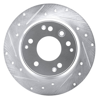 DFC® - Premium Drilled and Slotted Rear Driver Side Brake Rotor