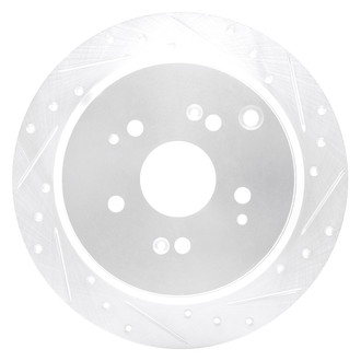 DFC® - Premium Drilled and Slotted Rear Passenger Side Brake Rotor
