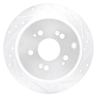 DFC® - Premium Drilled and Slotted Rear Passenger Side Brake Rotor