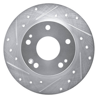 DFC® - Premium Drilled and Slotted Rear Driver Side Brake Rotor