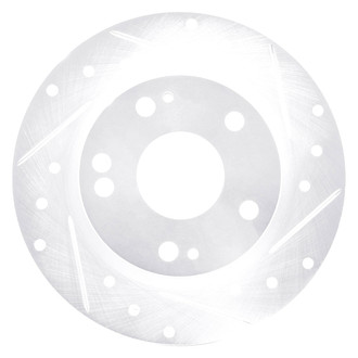 DFC® - Premium Drilled and Slotted Rear Passenger Side Brake Rotor