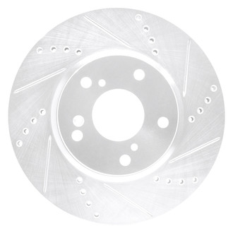 DFC® - Premium Drilled and Slotted Front Passenger Side Brake Rotor