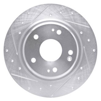 DFC® - Premium Drilled and Slotted Rear Driver Side Brake Rotor