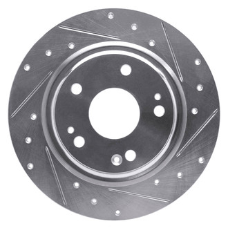 DFC® - Premium Drilled and Slotted Rear Passenger Side Brake Rotor