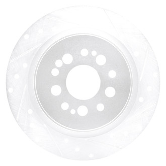 DFC® - Premium Drilled and Slotted Rear Passenger Side Brake Rotor
