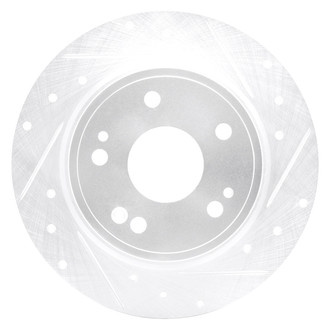 DFC® - Premium Drilled and Slotted Rear Passenger Side Brake Rotor