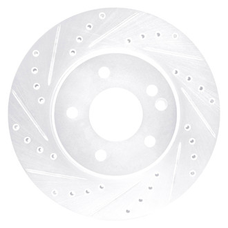 DFC® - Premium Drilled and Slotted Front Driver Side Brake Rotor