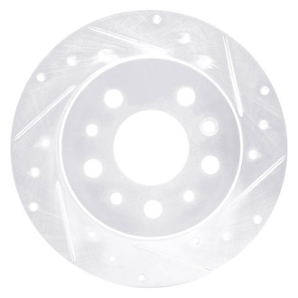 DFC® - Premium Drilled and Slotted Rear Passenger Side Brake Rotor