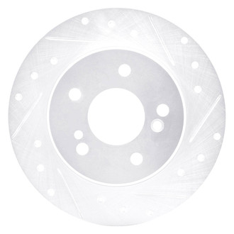 DFC® - Premium Drilled and Slotted Rear Passenger Side Brake Rotor
