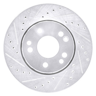 DFC® - Premium Drilled and Slotted Front Driver Side Brake Rotor