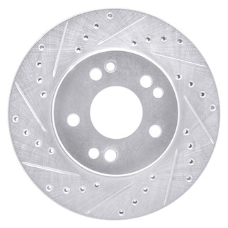 DFC® - Premium Drilled and Slotted Front Driver Side Brake Rotor