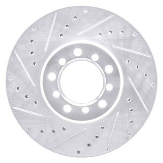 DFC® - Premium Drilled and Slotted Front Driver Side Brake Rotor