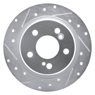 DFC® - Premium Drilled and Slotted Rear Driver Side Brake Rotor
