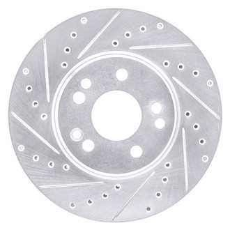 DFC® - Premium Drilled and Slotted Front Driver Side Brake Rotor