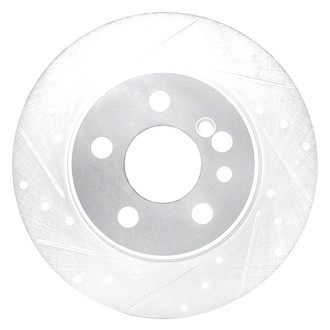 DFC® - Premium Drilled and Slotted Rear Driver Side Brake Rotor