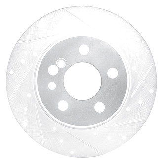DFC® - Premium Drilled and Slotted Rear Passenger Side Brake Rotor