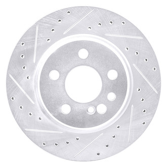 DFC® - Premium Drilled and Slotted Rear Brake Rotor