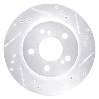 DFC® - Premium Drilled and Slotted Rear Passenger Side Brake Rotor