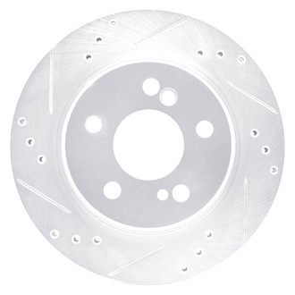 DFC® - Premium Drilled and Slotted Rear Driver Side Brake Rotor