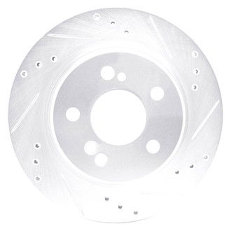 DFC® - Premium Drilled and Slotted Rear Passenger Side Brake Rotor