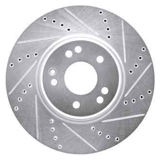 DFC® - Premium Drilled and Slotted Front Driver Side Brake Rotor