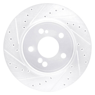 DFC® - Premium Drilled and Slotted Rear Driver Side Brake Rotor
