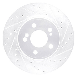 DFC® - Premium Drilled and Slotted Rear Passenger Side Brake Rotor