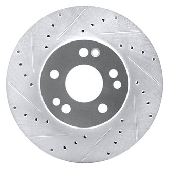 DFC® - Premium Drilled and Slotted Front Driver Side Brake Rotor