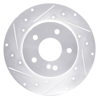 DFC® - Premium Drilled and Slotted Rear Driver Side Brake Rotor
