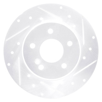 DFC® - Premium Drilled and Slotted Rear Passenger Side Brake Rotor