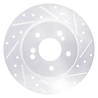 DFC® - Premium Drilled and Slotted Rear Passenger Side Brake Rotor
