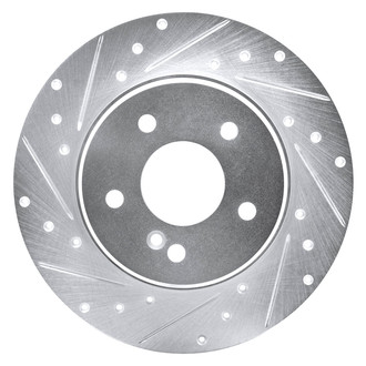 DFC® - Premium Drilled and Slotted Rear Driver Side Brake Rotor