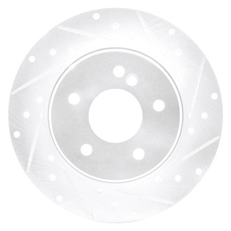DFC® - Premium Drilled and Slotted Rear Passenger Side Brake Rotor