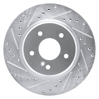 DFC® - Premium Drilled and Slotted Rear Driver Side Brake Rotor