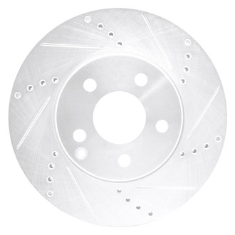 DFC® - Premium Drilled and Slotted Front Passenger Side Brake Rotor