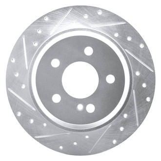 DFC® - Premium Drilled and Slotted Rear Driver Side Brake Rotor