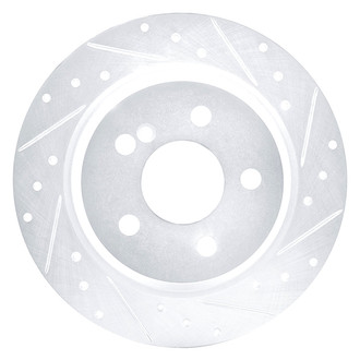 DFC® - Premium Drilled and Slotted Rear Passenger Side Brake Rotor