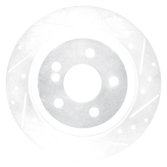 DFC® - Premium Drilled and Slotted Rear Passenger Side Brake Rotor