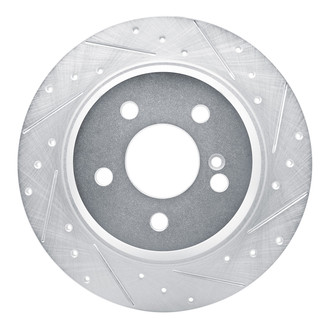 DFC® - Premium Drilled and Slotted Rear Passenger Side Brake Rotor