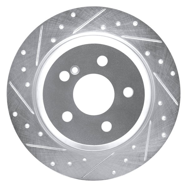 DFC® - Premium Drilled and Slotted Rear Brake Rotor