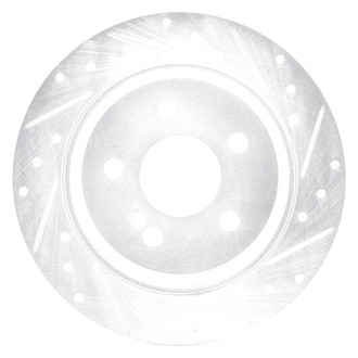 DFC® - Premium Drilled and Slotted Rear Passenger Side Brake Rotor